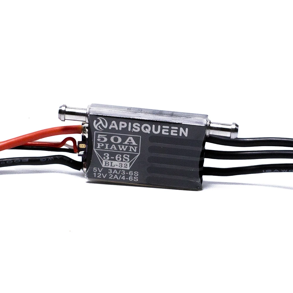 APISQUEEN 2-6S 50A ESC Electronic Sspeed Controllers For Mini Hydro/RC Boat/Pro Boat