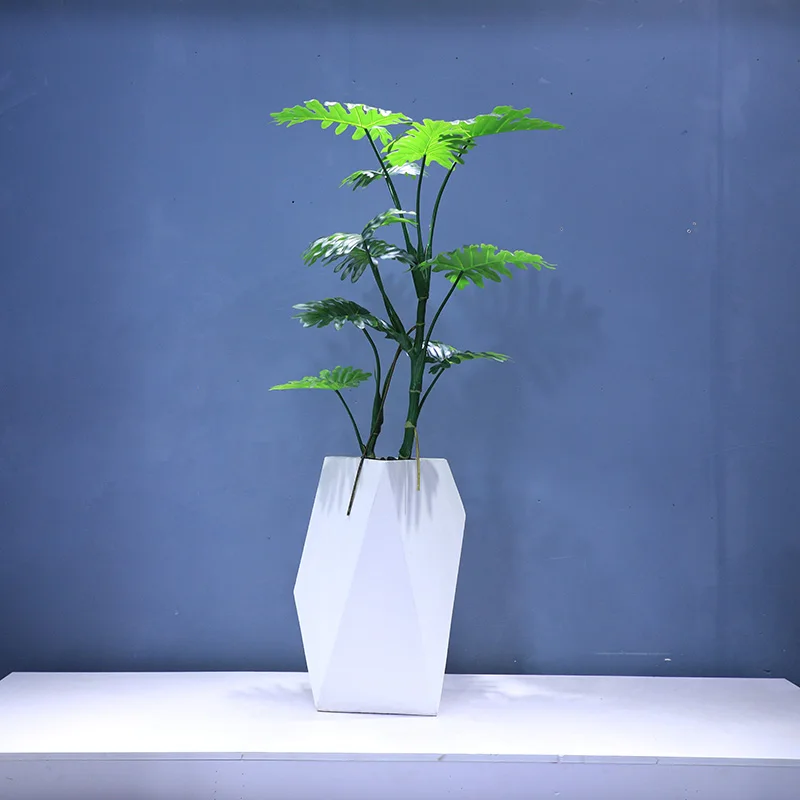 23-leaf taro tree & polygon flowerpot bonsai Artificial Plants And Flowers artificial plants in pots