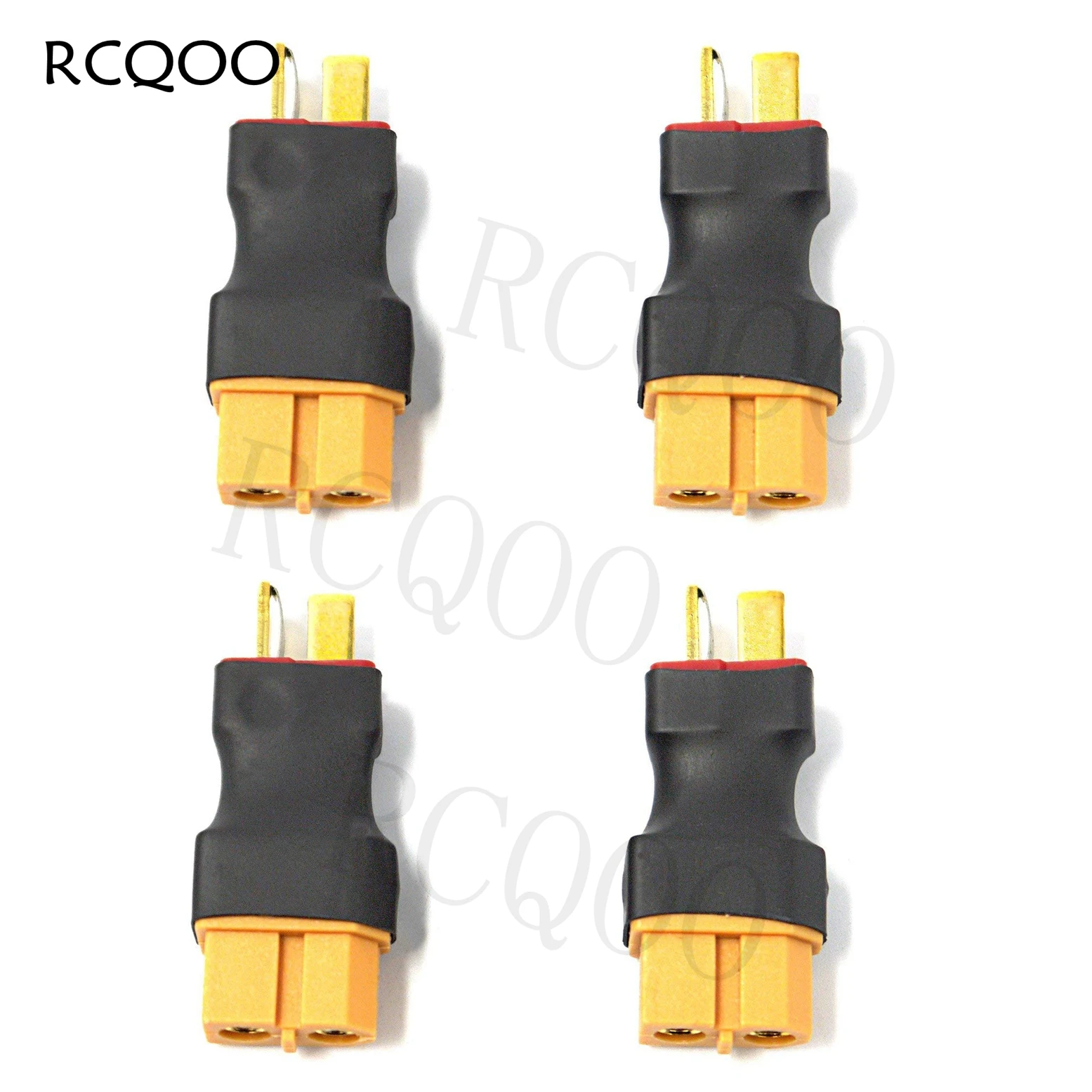 

4PCS XT60 Female to Male Deans T Plug for Adapter No Wires RC Car Boat Drone LiPo NiMH Battery ESC Connector Adapters