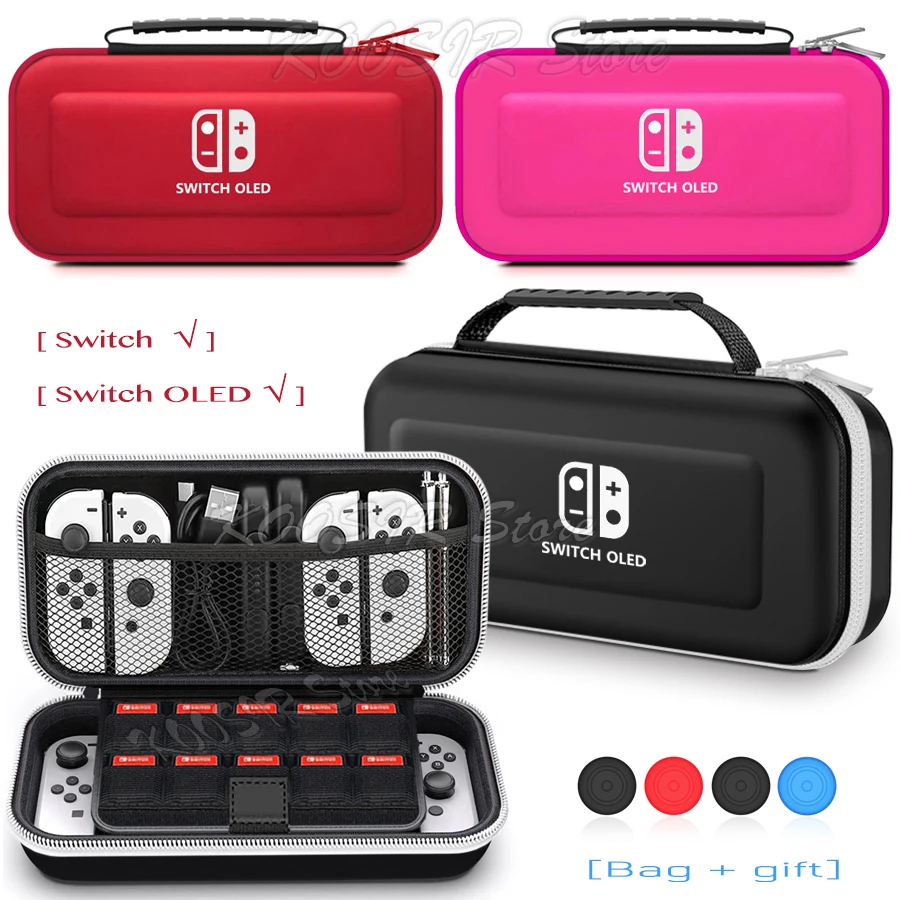 For nintendo switch oled Portable Hand Case Storage Bag NINTEND SWITCH Console EVA Carry Covers for NIntendo Switch Accessories