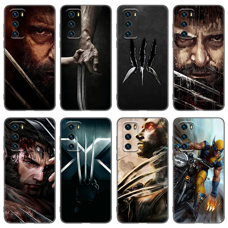 Чехол с росомахом The Strong X-Men для телефона Huawei P20 P30 P40 P50 P Smart Z S Pro P8 P9 P10 Lite 5G E 2017 2018 2019