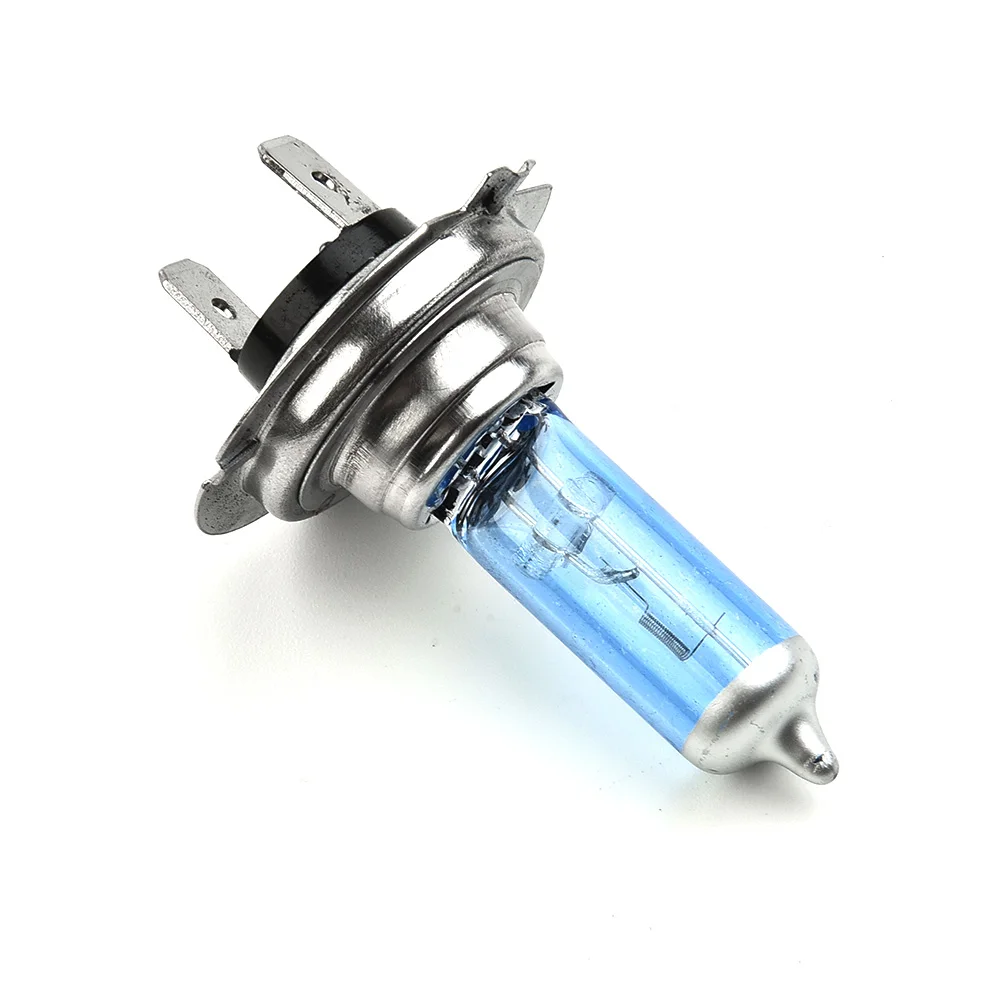 

100W Car Headlight Bulb 10PCS 1500LM 6000K Blue Bubbles Car H7 Halogen