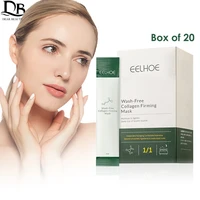 20pcs collagen firming good night froze film anti aging moisturizing oil control sleeping mask depth replenishment skin care