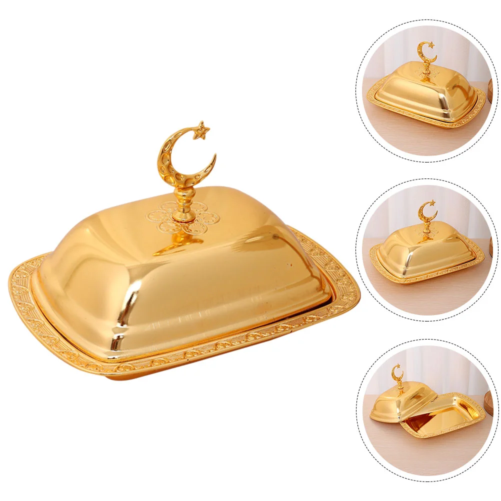 

Fruit Serving Tray Parties Party Trays Dishes Platter Large Buffet Lids Iron Chips