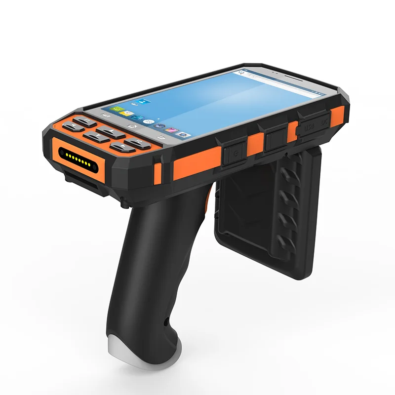 

pda rfid Scan a qr code Multiple configuration options Barcode scanner 1D/2D Scan tool uhf rfid reader wireless rugged handheld