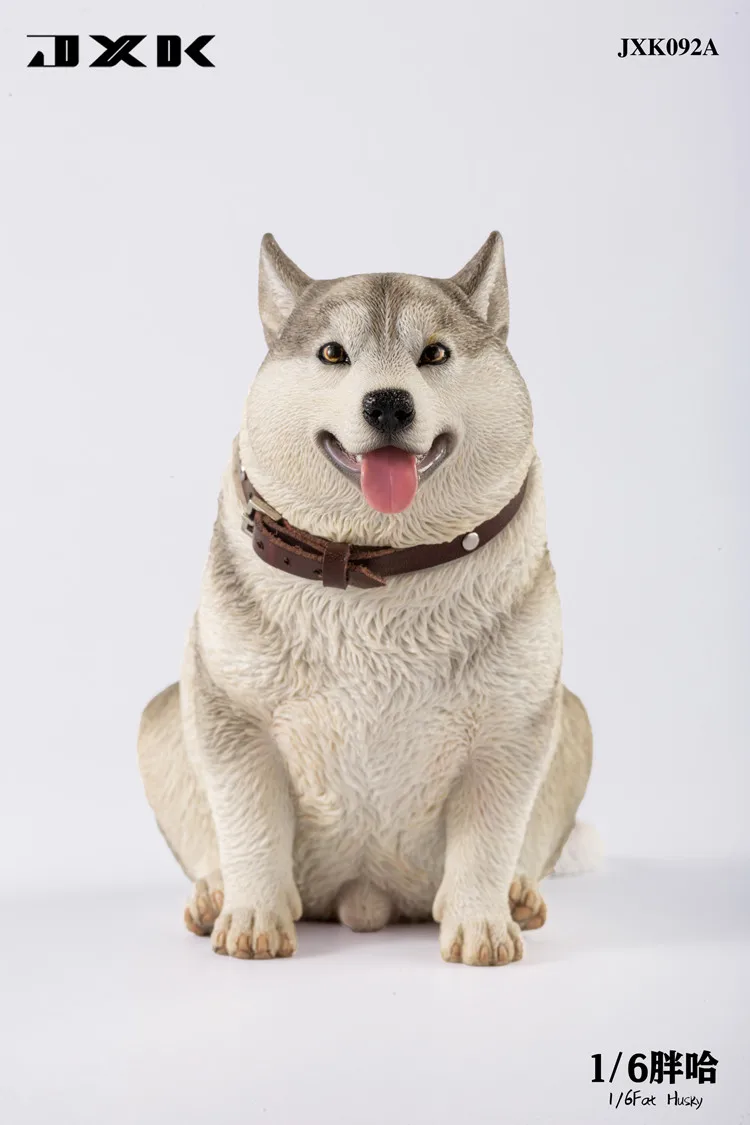 

JXK JXK092 1/6 Pet Fat Ha Static Animal Model Accessories For GK Ornament Fit 12 Inch Action Figures