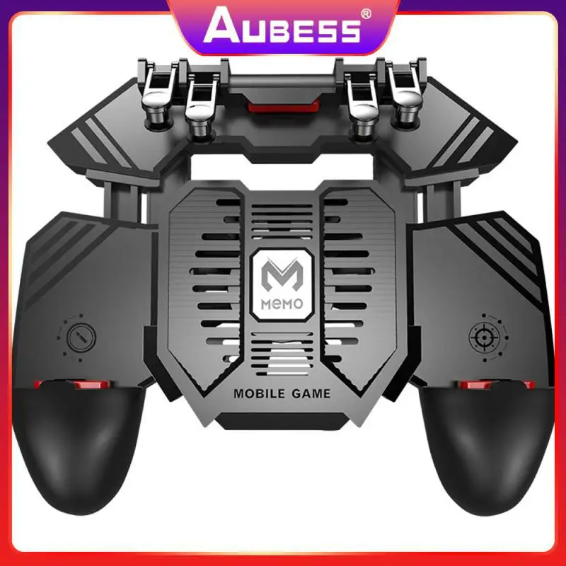 

Pubg Controller with Fan Gamepad Pubg Mobile Trigger L2R2 Shooter Joystick Fast heat dissipation Phone Cooler Dropshipping