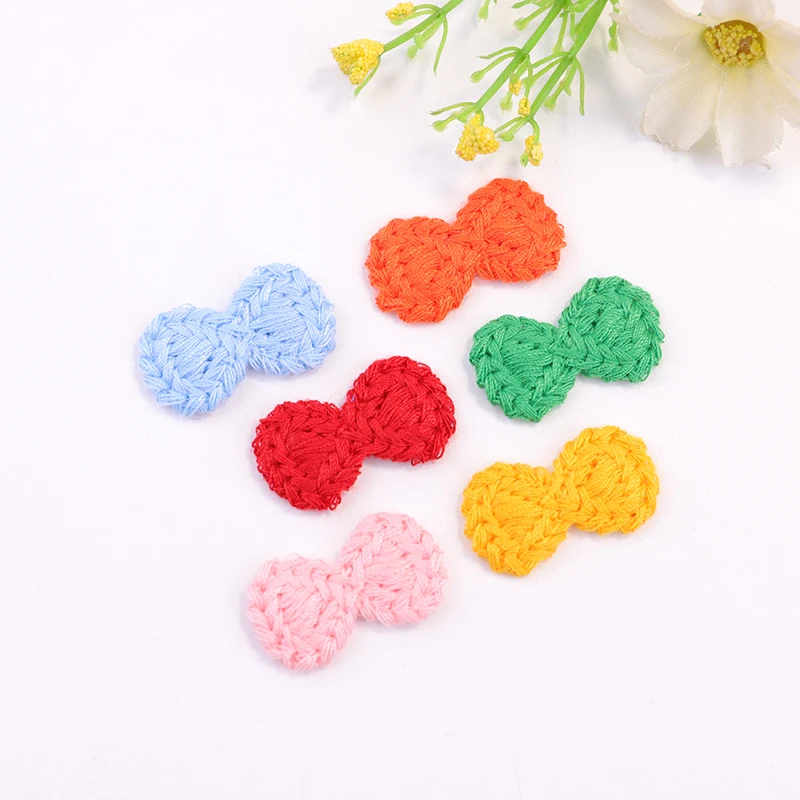 

Цветной галстук-бабочка, 10 шт., 28*14 мм, аксессуары для рукоделия, головные уборы, заколки для волос, декоративные аксессуары, нашивки