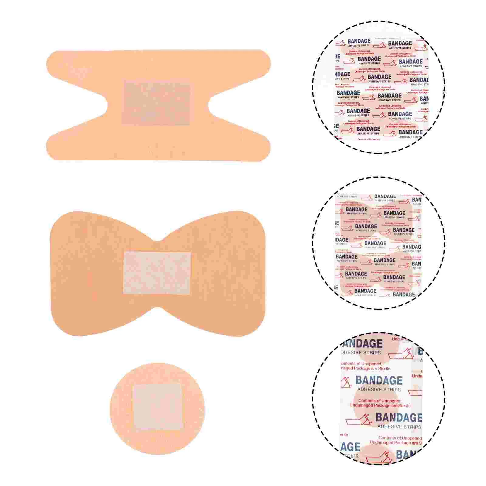 

Пластыри для ран, повязка для оказания первой помощи, клейкая, дышащая, водонепроницаемая