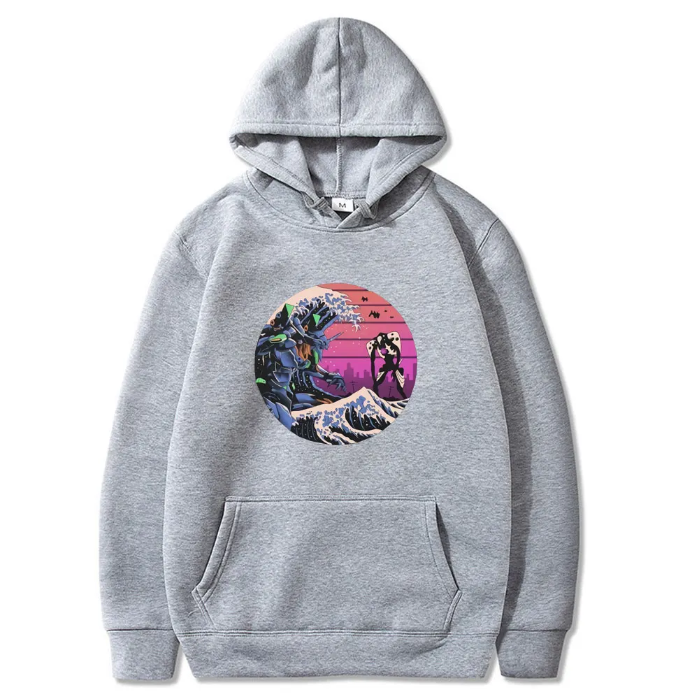 

Anime Ayanami Rei Ikari Shinji Asuka Langley Soryu printing Hoodies men street hip Hop Harajuku Hoodie Sweatshirt mens Ulzzang