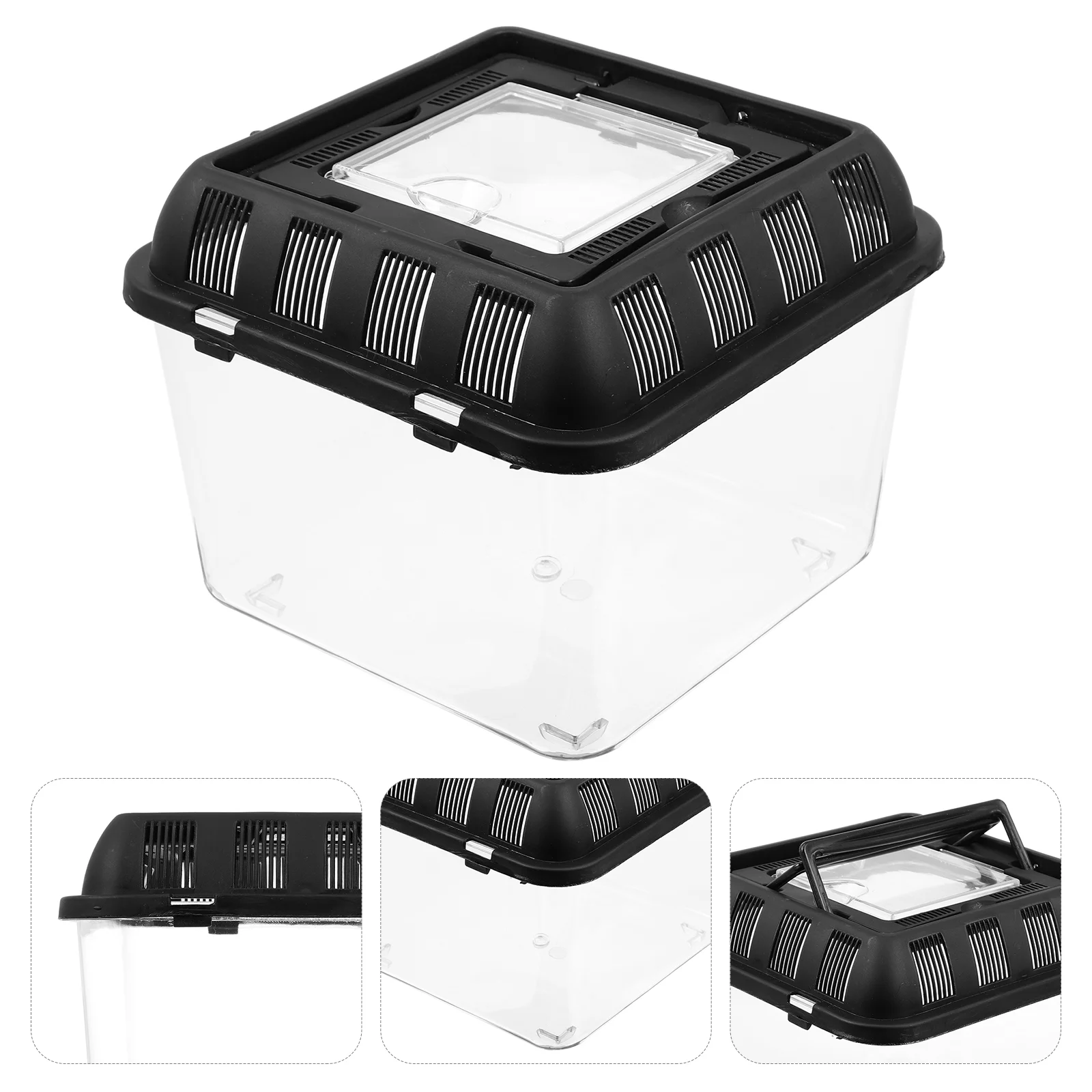 

Reptile Box Pet Breeding Box Transparent Reptiles Breeding Case Spider Case