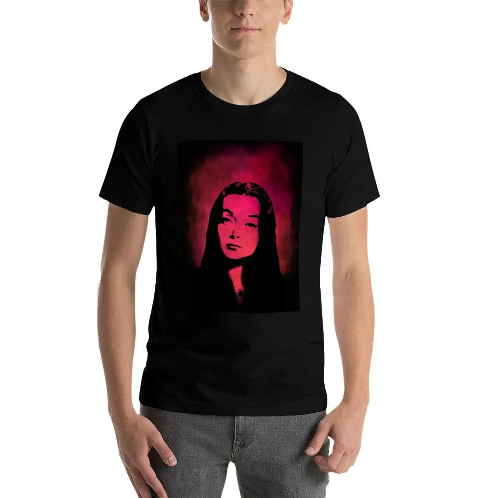Футболка Morticia Addams футболки с рисунком мужская футболка одежда в стиле аниме для
