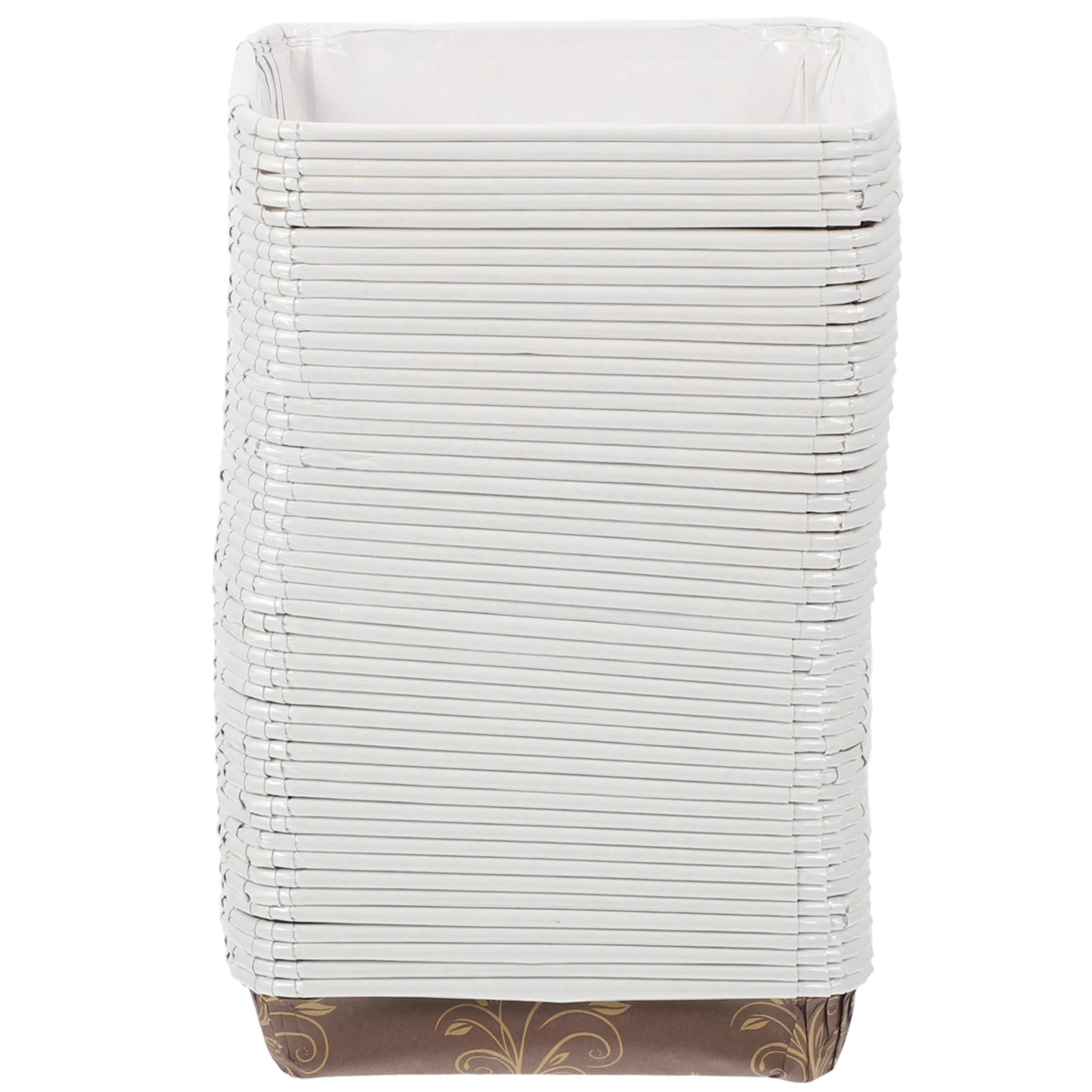 

50 Pcs Bread Pan Paper Baking Pans Loaf Pans For Baking Bread Bread Pan Loaf Pans For Baking for Baking Bread Storage