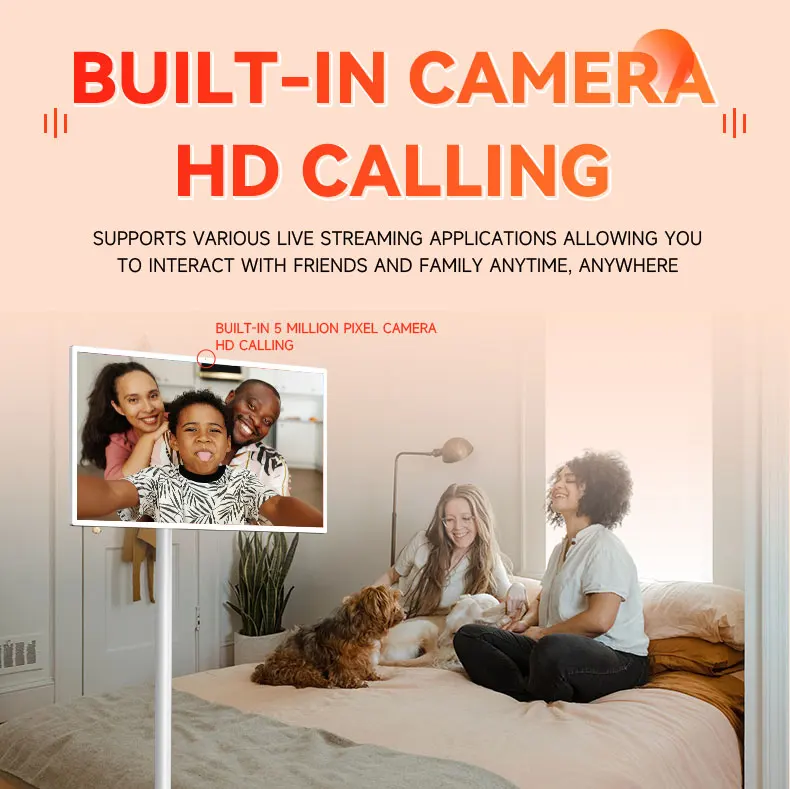 Мониторы с сенсорным экраном JCPC 6 ГБ + 128 память большой емкости BestieTV напольная