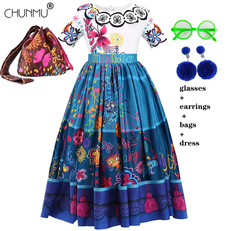 

Halloween Fantasia Girl Carnival Cosplay Costume Role-play Charm Children Outfit Birthday Party Dress