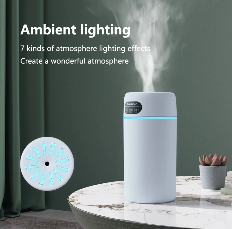 Портативный увлажнитель воздуха MOLORD 800 мл