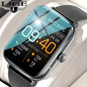2022 LIGE Smart Watch Men Women Heart Rate Monitoring Sport Watches Man IP68 Waterproof Women Smartw