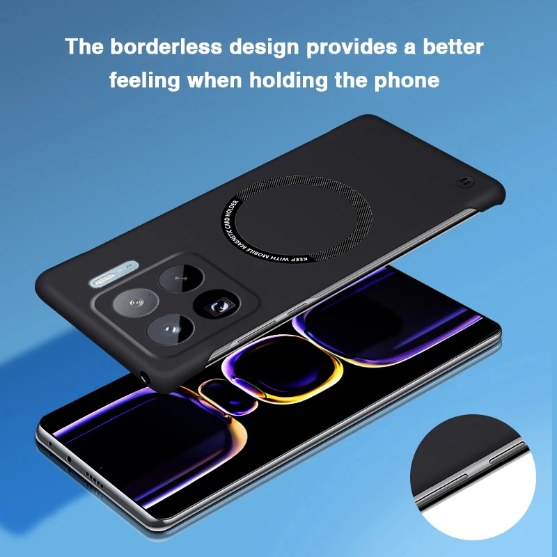 Фото Легкий тонкий чехол для Xiaomi 15 15S Pro Ultra 15Pro 15Ultra 15SPro 5G, роскошный жесткий бронированный оригинальный безрамочный чехол-накладка №3