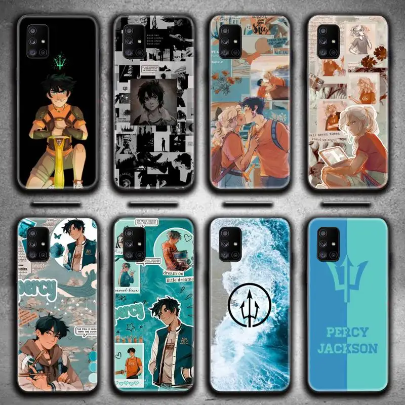 

Cartoon Percy Jackson Phone Case For Samsung Galaxy A52 A21S A02S A12 A31 A81 A10 A30 A32 A50 A80 A71 A51 5G