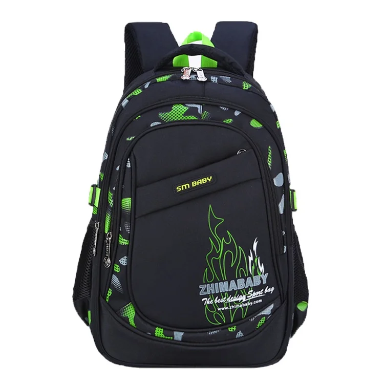 New Boys Girls Leisure Backpacks Primary Middle School Students Waterproof Lightweight Schoolbags for Children 6-12 Years Old