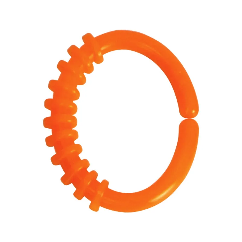 Baby Rainbow Ring Hanging Rubber Juguetes Para Bebes Toddler Toys Anillo Colgante Кольцо Висячее Gummiring Zum Aufhängen