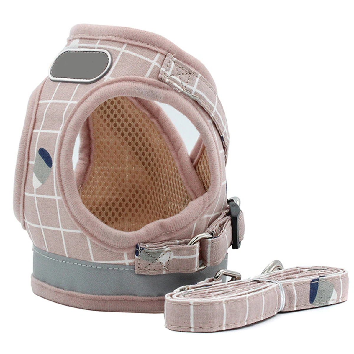 

Pet Dog Walking Harness & Leash Breathable Walking Vest Strap for Small Dog Puppy Pet Dog Walking Harness & Leash Pet Dog