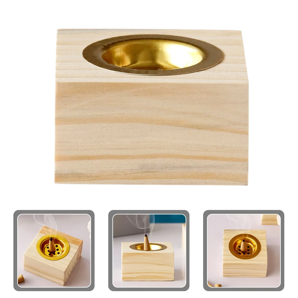 

Burner Wood Cone Holder Stick Censer Cone Burner