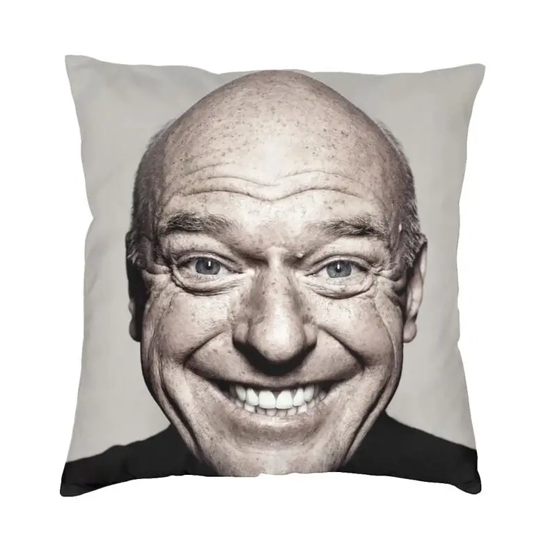 

Hank Schrader Dean Norris Happy Face Cushion Cover Sofa Decoration Square Throw Pillow Case 45x45cm Office Hotel Pillowcases