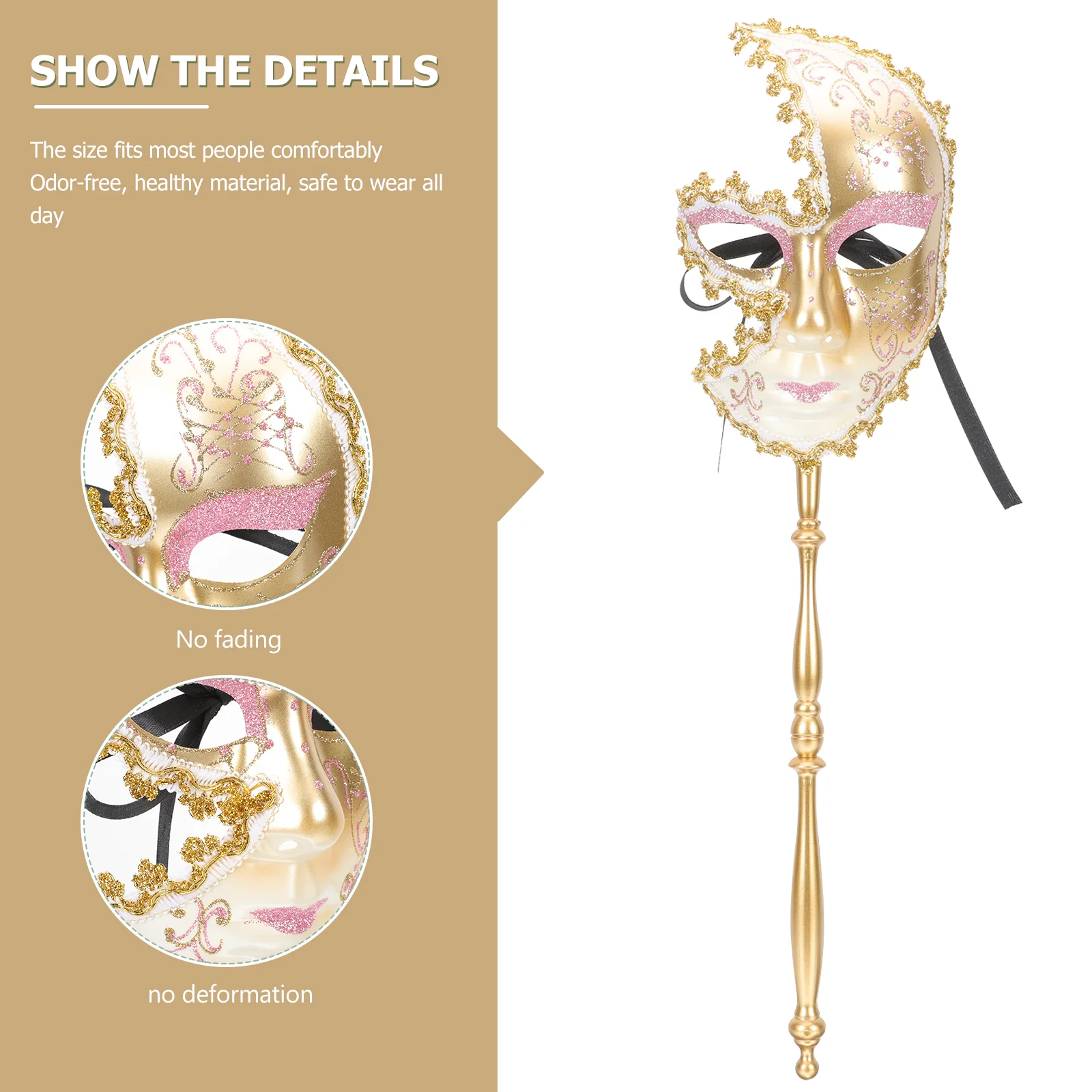 Венецианская маска для бала-маскарада орнамент декор кружевные аксессуары