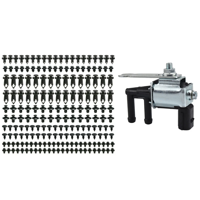 

190 шт. автомобильные нажимные заклепки, зажимы для отделки и 1 паровой контейнер, фотоэлемент для Mazda 6 626 MPV MX5