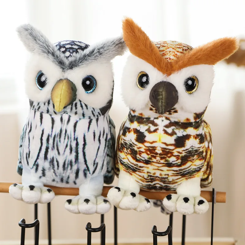 

Cute Simulation Soft Plush Cartoon Owl Toy Stuffed Doll Kids Birthday Nice Gift Home Home Decor Children Baby Appease Peluche