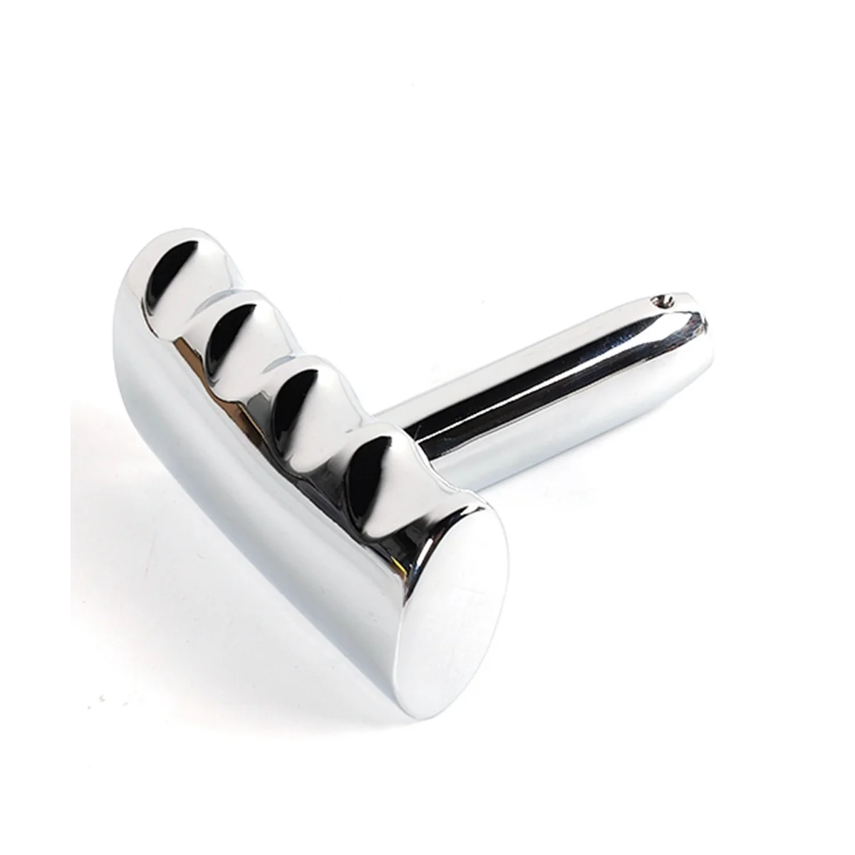 

Aluminum Alloy T-Handle Shifter Shift Knob Gear Shift Lever for Charger Compass Silver