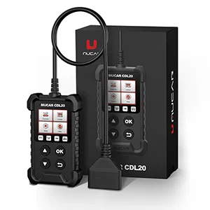 

MUCAR CDL20 OBD2 сканер автомобильный считыватель кодов для проверки света двигателя DTC Lookup O2 датчик сканирования инструмент для автомобилей OBDII после 1996 г.