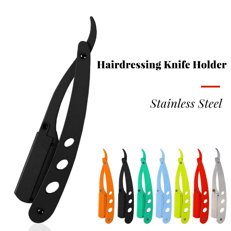 

1PC Professional Stainless Steel Straight Barber Steel Razors Men Women Hair Removal Shaving Pubic Hair Armpit Hair Barber Knife