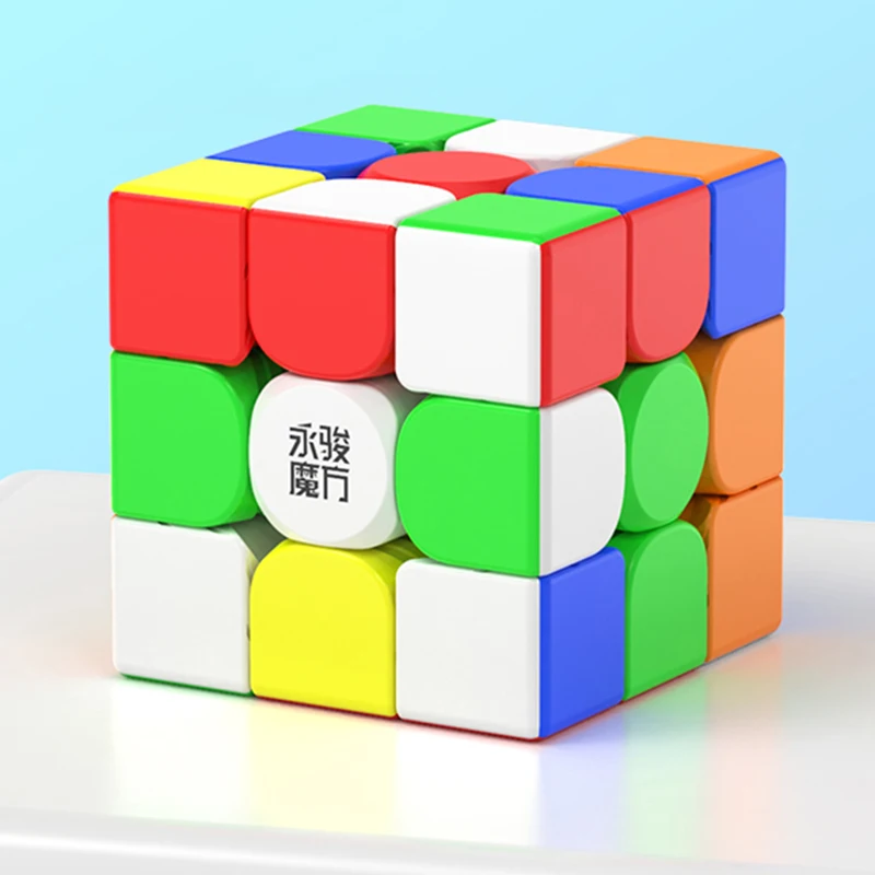 Yj Zhilong Mini 3x3 4x4 5x5 Магнитный куб 50 мм мини-скоростной пазл Yongjun игрушки