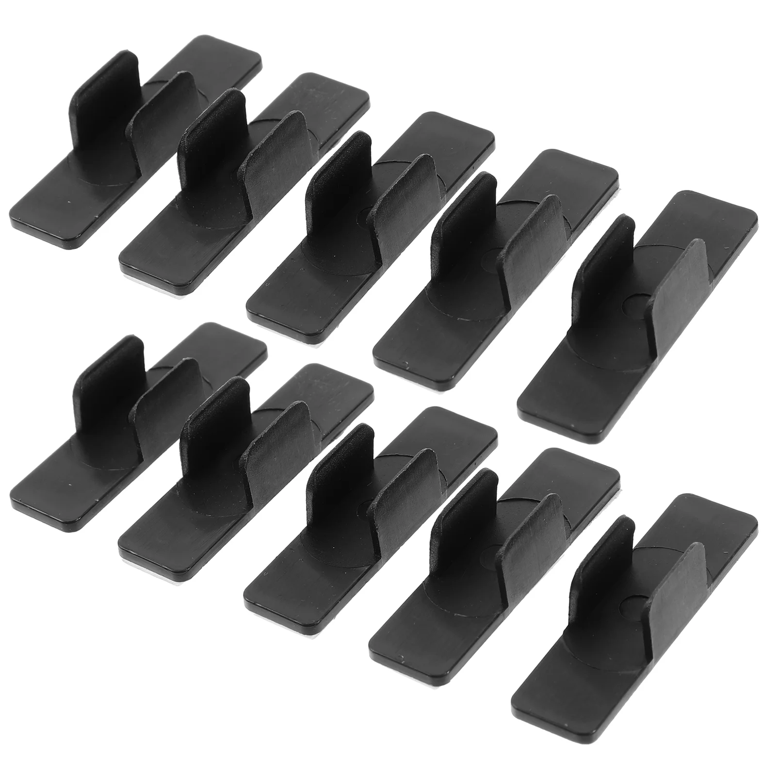 

20 Pcs Whiteboard Pen Holder Clip Portable Small Holders Adhesive Fixing Buckle