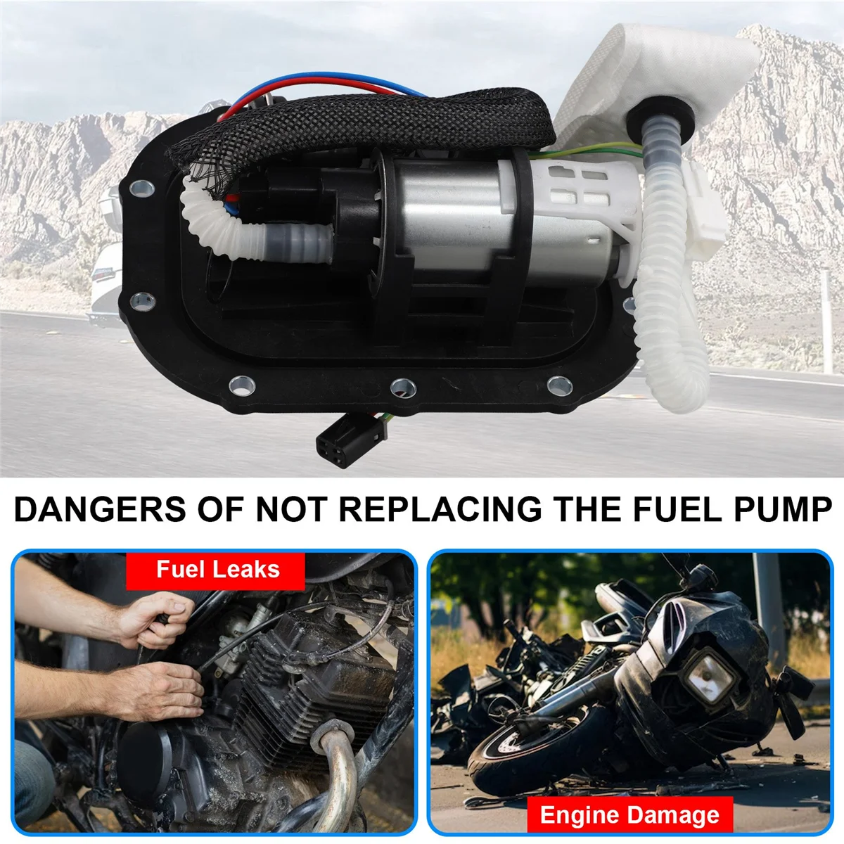 2521171 Мотоциклетный топливный насос в сборе для Victory Cross Country Roads Legend 2010-2017 2521020