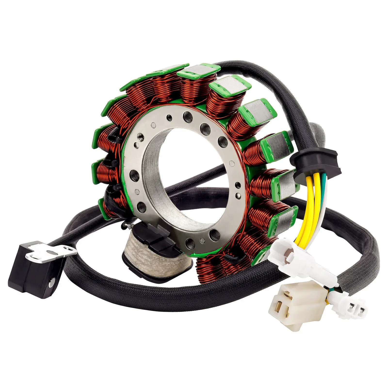 Катушка статора для Yamaha Warrior 350 YFM350X 1996-2001 Big Bear Yfm350U 1995-1998 400 Kodiak Yfm400Fw 1993-1998 3HN-85510-10-00