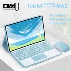 Чехол с клавиатурой для планшета Lenovo Tab P11 TB-J606FNL, чехол для планшета Lenovo P11 Xiaoxin Pad 11 дюймов, Bluetooth мышь, сенсорная клавиатура