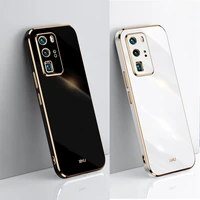 case for huawei p50 p40 p30 p20 pro lite case soft luxury tpu phone back cover for huawei mate 40 30 20 10 pro 40pro 30pro case