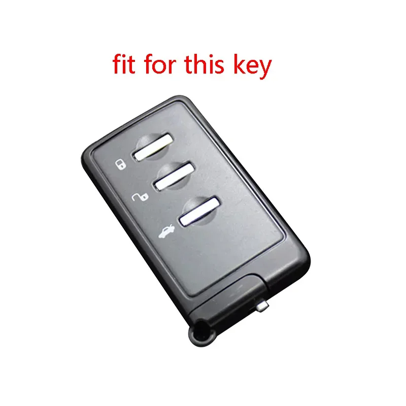 Чехол для автомобильного ключа с 3 кнопками из силикагеля Subaru Forester XV Impreza Outback Legacy