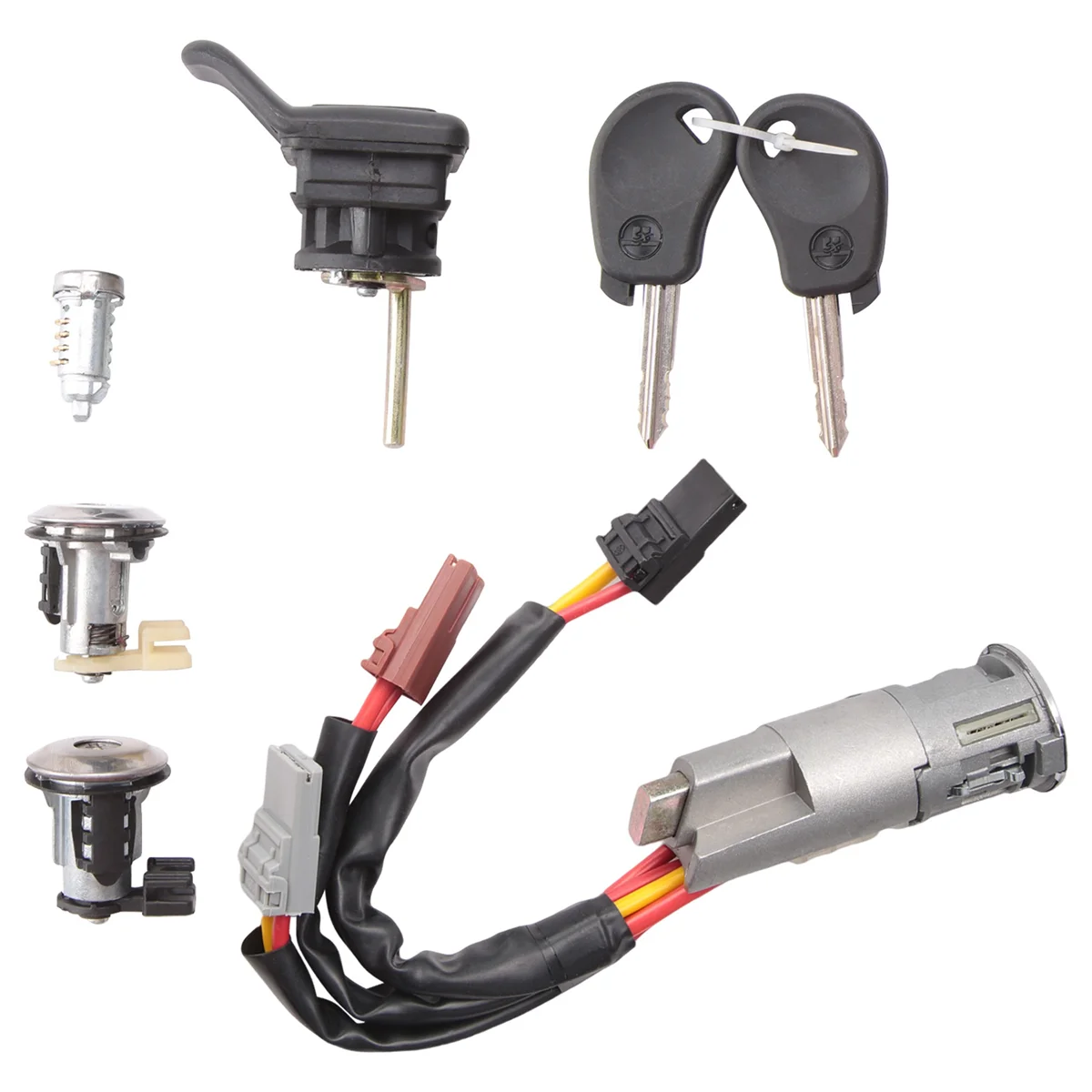 Автомобильный Дверной замок цилиндр переключатель зажигания задняя дверь