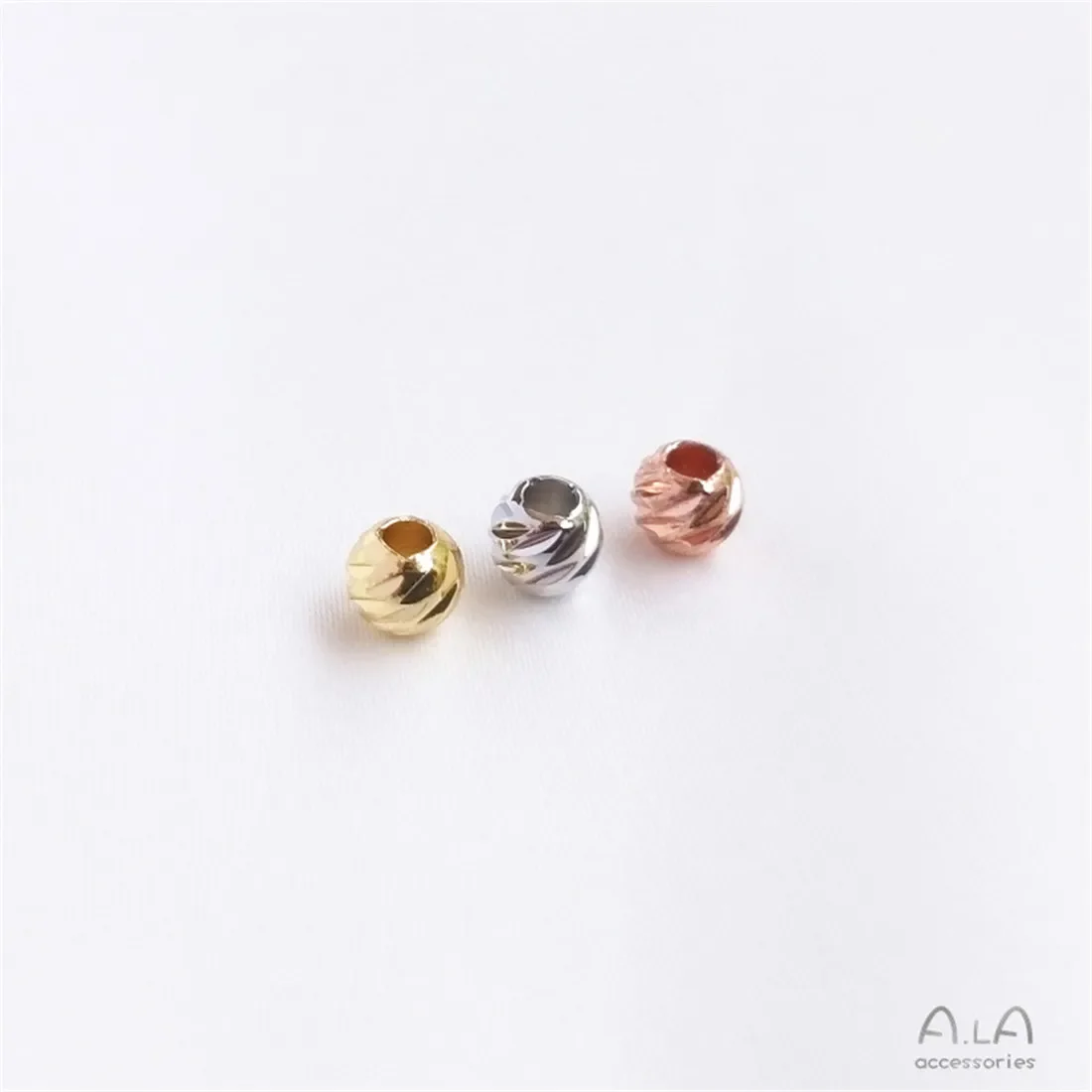 Цветочные бусины круглой огранки ювелирные изделия своими руками свободные