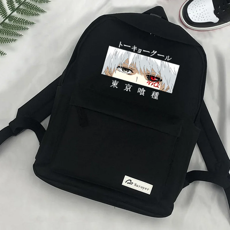 

Japanese Anime Tokyo Ghoul Schoolbag Anime Backpack Teenagers Computer Outdoor Laptop Travel Boys Girls Cartoon Bags