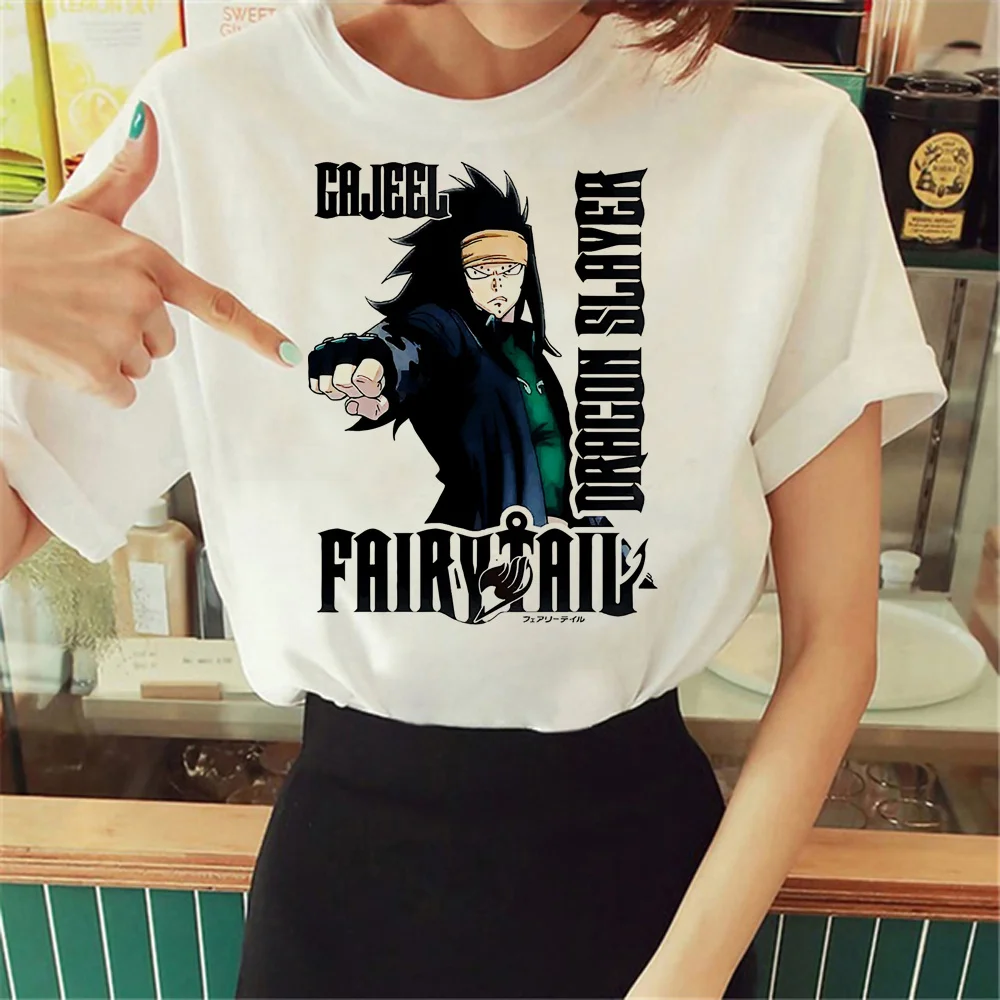 

Fairy Tail Tee women harajuku anime Tee female funny clothes