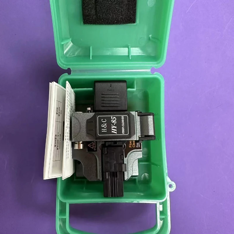 HY-85 Fiber Cleaver High Precision Fiber Cutter Fully Automatic Fiber Cable Fiber Tool HY-30 Hot Melt Cutter