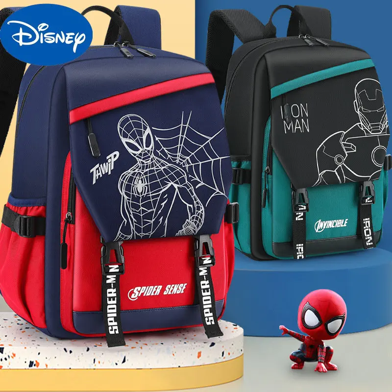 Authentic Disney Schoolbag Students 2023 New Children's Schoolbags for Boys In Grades 3 To 6 Boys  Schoolbags