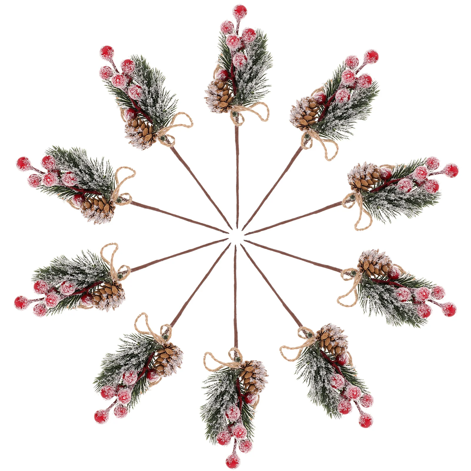 

Dining Room Table Decor Stimulation Pines Decorate Decorations Picks Artificial Christmas