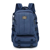 60l backpack for men large capacity outdoor mountaineering thickened canvas brand design casual ladies travel military backpack