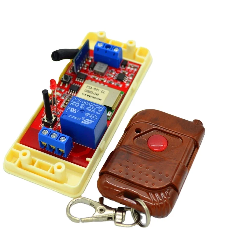 

New 1CH 7V 9V 12V 24V DC DIY wifi Light Smart Switch Home Automation Module, RF 433mhz Remote Control Wireless Relay Switches